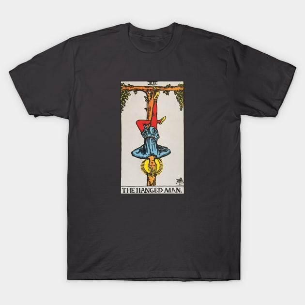 The Hanged Man tarot card T-Shirt by Nate's World of Tees